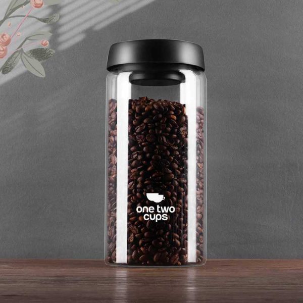 ginee_20241218192848583_5201111091.jpg One Two Cups Toples Kaca Biji Kopi Coffee Beans Vacuum Sealed Lid - SE41