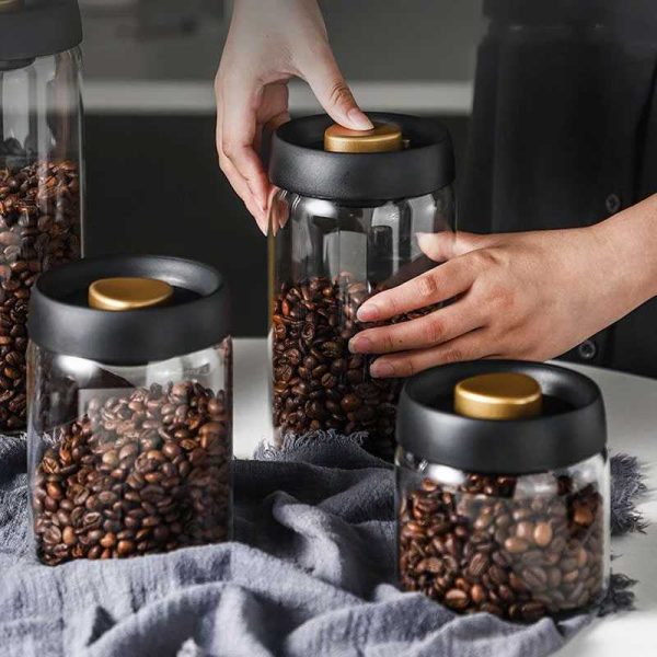 ginee_20241218192848619_5513781706.jpg One Two Cups Toples Kaca Biji Kopi Coffee Beans Vacuum Sealed Lid - SE41