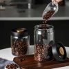 One Two Cups Toples Kaca Biji Kopi Coffee Beans Vacuum Sealed Lid - SE41