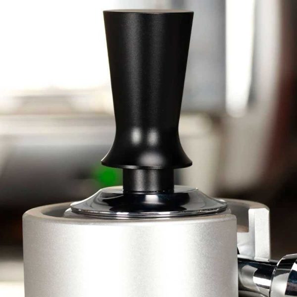 One Two Cups Tamper Kopi Espresso Flat Base Spring Loaded - FEN59