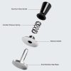 One Two Cups Tamper Kopi Espresso Flat Base Spring Loaded - FEN59
