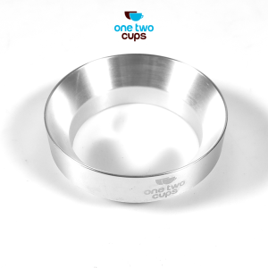 One Two Cup Dosing Ring Portafilter Espresso Machine Stainless Steel - AR5