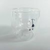One Two Cups Gelas Beruang Double Wall Glass Insulated Cup 250ml - CIQ38