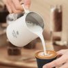 One Two Cups Milk Jug Frothing Pitcher Stainless Steel 304 350ml - L-350
