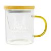 One Two Cups Gelas Minuman Teh 350ml with Filter - JJK8787