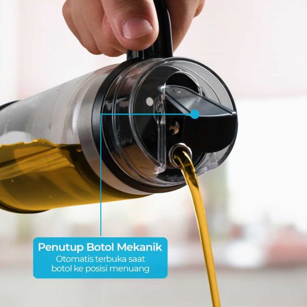 One Two Cups AN RUI Botol Minyak Cooking Oil Seasoning Bottle 550ml - YH-033