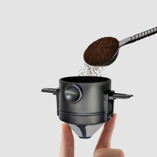 One Two Cups Filter Penyaring Kopi Portable Cone Coffee Dripper F-402