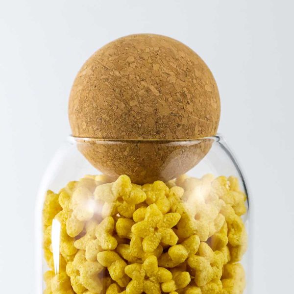 One Two Cups Toples Kaca Penyimpanan Makanan Glass Storage Jar - E1 - 500 ML