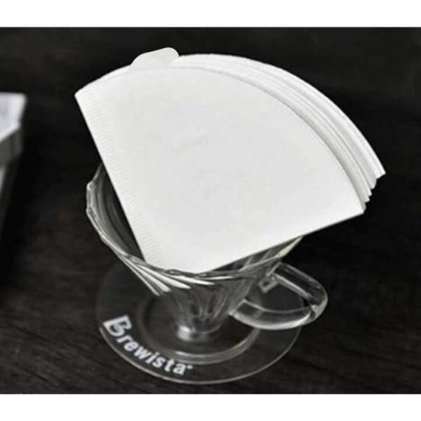 One Two Cups Kertas Filter Saringan Kopi V60 Drip 1-2 Serve 100PCS V40