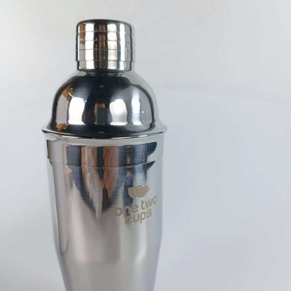 One Two Cups 6 in 1 Bartender Cocktail Shaker Jigger Bar Spoon 750ml - BA016