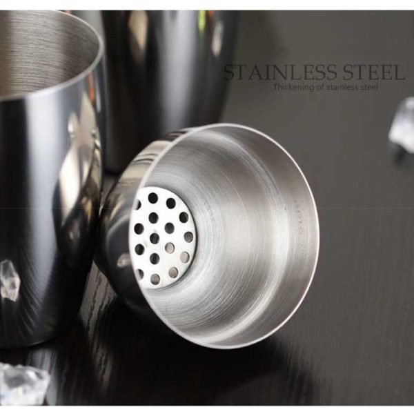 One Two Cups 6 in 1 Bartender Cocktail Shaker Jigger Bar Spoon 750ml - BA016