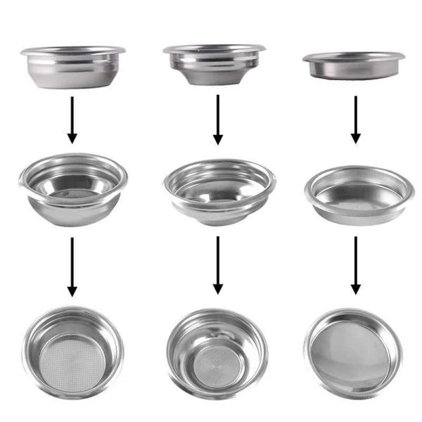 One Two Cups Filter Basket Portafilter Non-Pressurize Single Wall 58mm - Y58