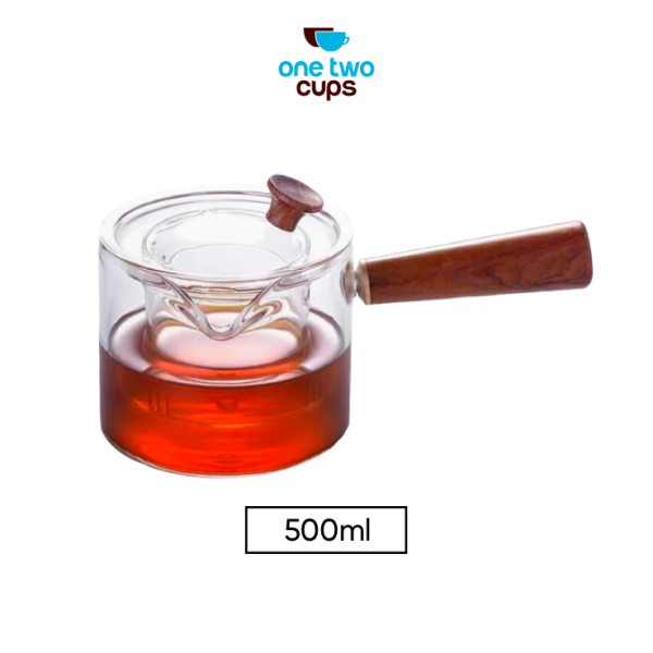 One Two Cups Teko Pitcher Teh Chinese Teapot 500ml Saringan Infuser - BR-218