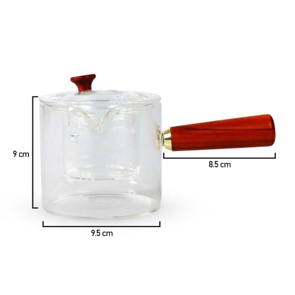 One Two Cups Teko Pitcher Teh Chinese Teapot 500ml Saringan Infuser - BR-218