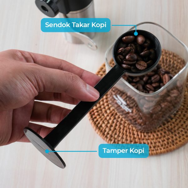 One Two Cups 2 in 1 Sendok Takar Measuring Spoon and Coffee Tamper - G1120