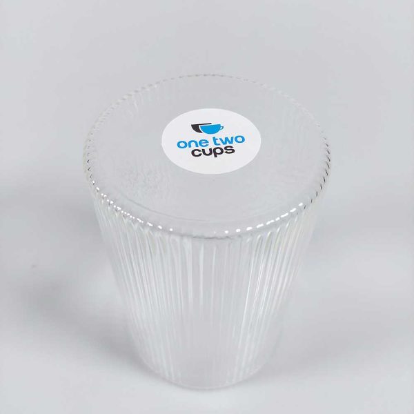 One Two Cups Gelas Wine Juice Japanese Striped Heat Resistant 450ml - SF-455