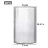 One Two Cups Gelas Wine Juice Japanese Striped Heat Resistant 450ml - SF-455