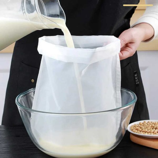 One Two Cups Kain Saringan Susu Kedelai Nilon Serut Reusable Mesh 100 - ZR100