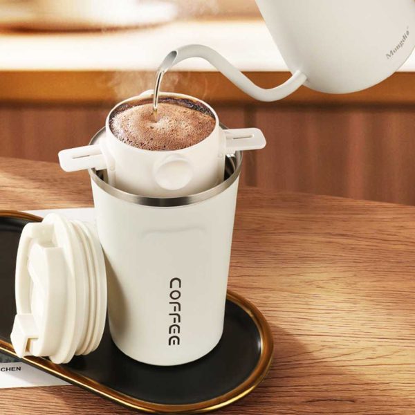 One Two Cups Filter Penyaring Kopi Portable Cone Coffee Dripper - F-402