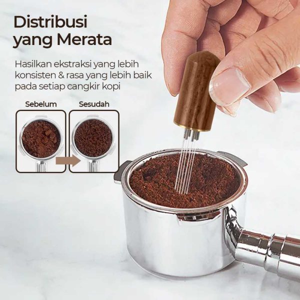 One Two Cups Jarum Kopi Espresso Needle Distribution Tool 84mm - MD-686
