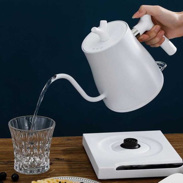 One Two Cups Teko Listrik Kopi Pemanas Air Leher Angsa 1000W 1L - HR-462