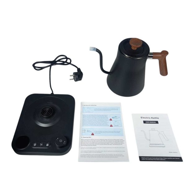 One Two Cups Teko Listrik Kopi Leher Angsa Pour Over 1200W 900ml - KT90 Pro