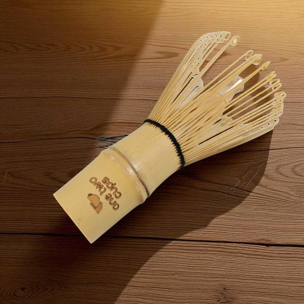One Two Cups Chasen Bamboo Whisk Matcha Pengaduk Teh Jepang 3in1 - WT03