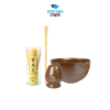 ginee_20251121173412712_9572867630.png One Two Cups Chasen Bamboo Whisk Matcha Teh Set 4in1 Chawan Chashaku - N41