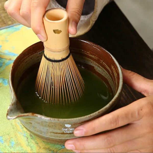 ginee_20251121173412835_5455995902.jpg One Two Cups Chasen Bamboo Whisk Matcha Teh Set 4in1 Chawan Chashaku - N41