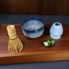 One Two Cups Set Matcha Teh 6in1 Chasen Whisk Chawan Chashaku Chakoshi - DB06