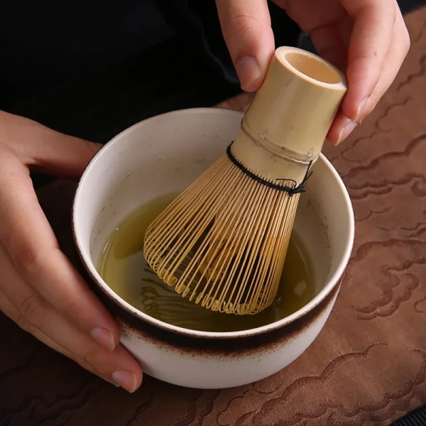 One Two Cups Set Matcha Teh 6in1 Chasen Whisk Chawan Chashaku Chakoshi - DB06