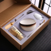 One Two Cups Set Matcha Teh 6in1 Chasen Whisk Chawan Chashaku Chakoshi - DB06