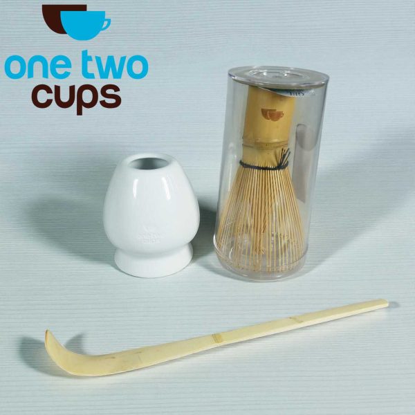 ginee_20251121173531311_5086534338.jpg One Two Cups Matcha Set Kit Chasen Stand Chashaku Bamboo 3 PCS - D-31