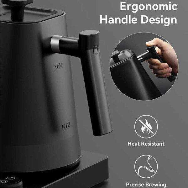 One Two Cups Teko Listrik Kopi Pemanas Air Leher Angsa 1200W 1L - KT10 PRO
