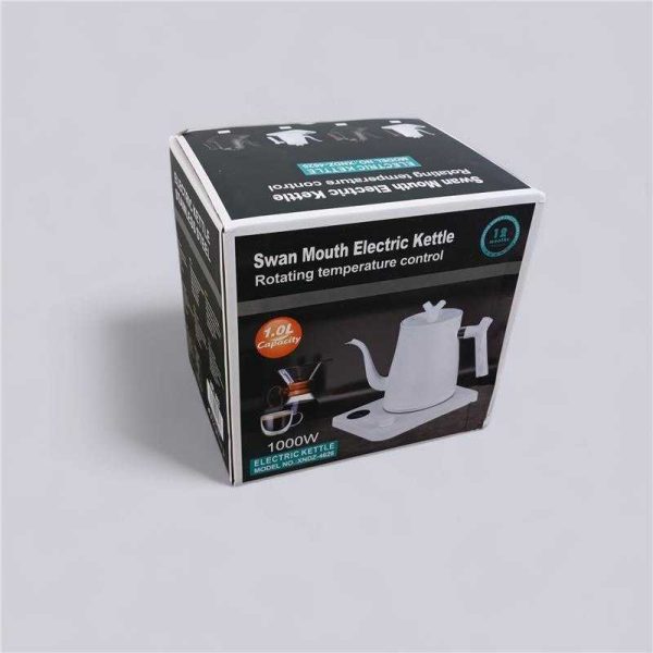 One Two Cups Teko Listrik Kopi Pemanas Air Leher Angsa Kettle 1000W 1L - HR-462