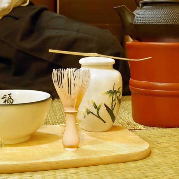 One Two Cups Chasen Whisk Matcha Pengaduk Teh Jepang 80 Tangkai - CWI76