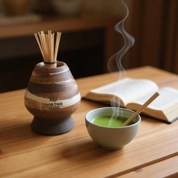 ginee_20251121174116344_0358761059.jpg One Two Cups Whisk Stand Matcha Chasen Tate Dudukan Pengaduk - NA-153
