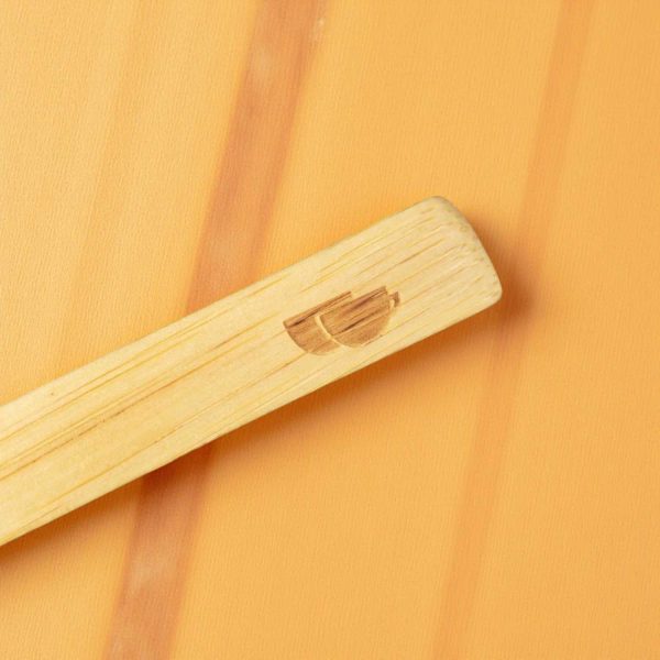 One Two Cups Sendok Teh Jepang Matcha Tool Natural Bamboo Honey Spoon - SS0085
