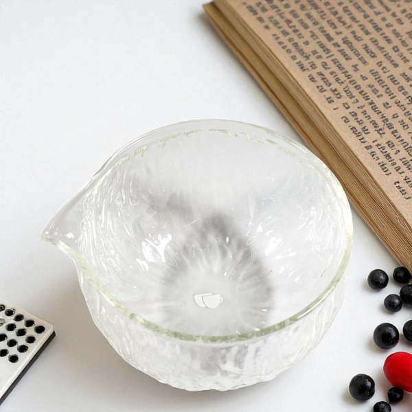 ginee_20251121174420211_0184670227.png One Two Cups Mangkuk Teh Chawan Kaca Japanese Matcha Bowl 500ml - W5ML