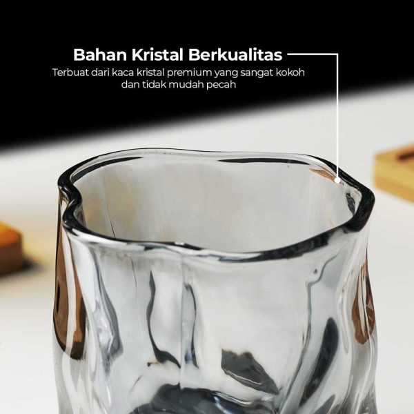 One Two Cups Gelas Whisky Cocktail Japanese Yamazaki Rock Glass 190ml - L200