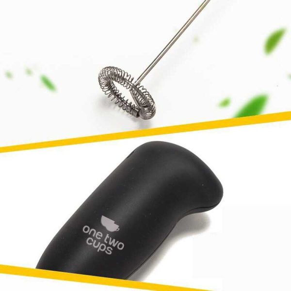 One Two Cups Hand Mixer Mini Pengocok Telur Susu Milk Frother Battery - MS3089