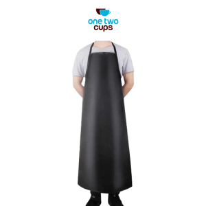 ginee_20251126121216801_1073377792.png One Two Cups Celemek Apron Kulit PU Waterproof OilProof - ZHAP2