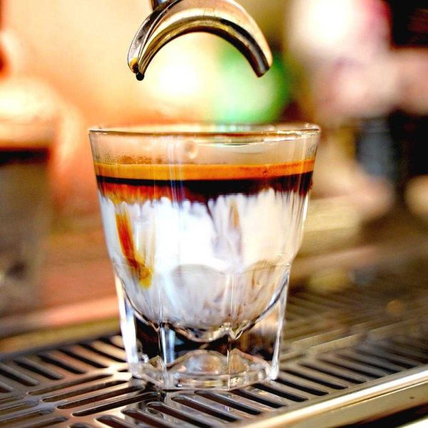 One Two Cups Gelas Kaca Aesthetic Kopi Dirty Latte Espresso Glass - LF-33