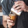 One Two Cups Gelas Kaca Aesthetic Kopi Dirty Latte Espresso Glass - LF-33
