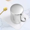 One Two Cups Cangkir Kopi Stainless Steel Tahan Panas Double Wall Mug - H-860