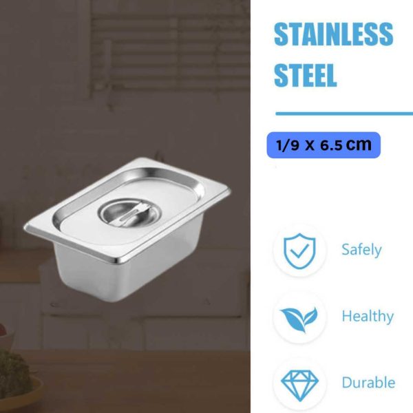 ginee_20251126121453581_0183838453.jpg One Two Cups Food Pan Stainless Steel Wadah Makanan Prasmanan - GN-201