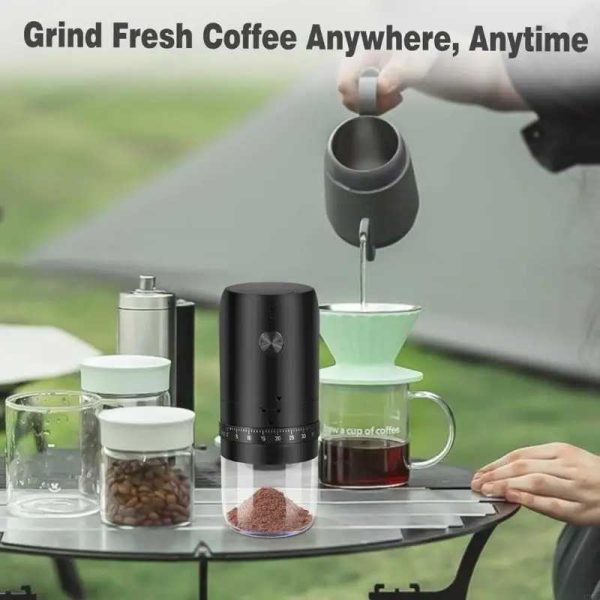 One Two Cups Alat Penggiling Kopi Elektrik Coffee Grinder Adjustable - KMDJ-2AW