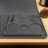 ginee_20251126121600510_9483707282.png One Two Cups Wadah Alas Kopi Tamper Coffee Mat Silicone Tray 2in1 - D-21