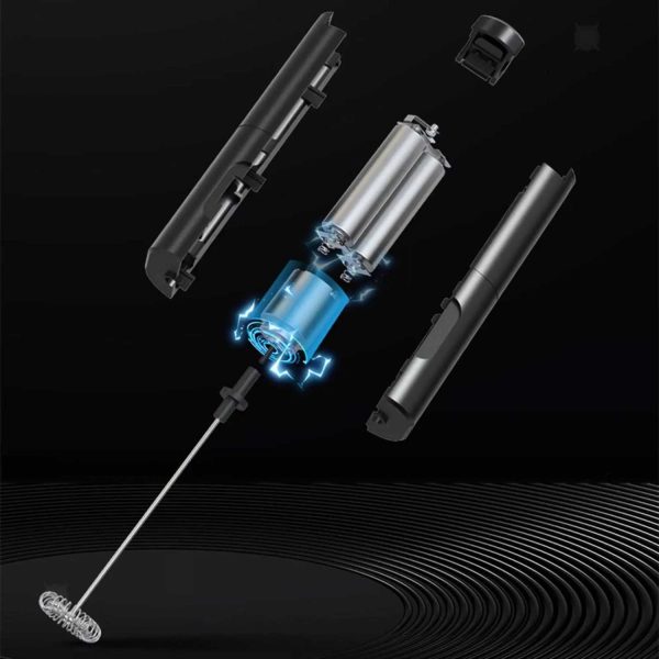 ginee_20251126121715218_6265622770.jpg One Two Cups Hand Mixer Mini Pengocok Telur Kopi Milk Frother Battery - KJBQ-12
