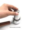 One Two Cups Dosing Cup Portafilter Espresso Machine Stainless 53mm - V-53